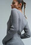 Топ Seamless Basic ELEGANTE, Grey Melange/Grey - фото 4