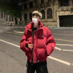 Пуховик Unisex ZIAREL, red - фото 9