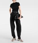 Кожаная сумка-ведро Cinch M Jimmy Choo, черный - фото 6