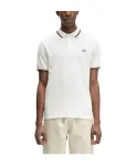 Рубашка поло Fred Perry, белый - фото