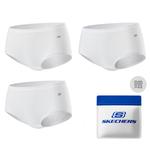 Женские трусы 3 штуки Skechers, 3 Pack (Triangle Heart (Solid) Twisted Fried Dough) - фото 5