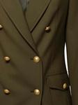 Двубортный блейзер Tagliatore, зеленый - фото 3
