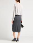 Юбка миди Brunello Cucinelli, серый - фото 5