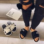 TAFN Слайдеры унисекс черные, цвет Black - фото 2