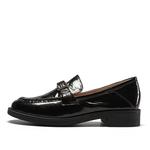 YEARCON Лоферы женские черные - фото