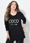Топ MIAMODA COCO STICKEREI, Black - фото 4
