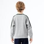 Детский свитшот Mizuno, серый - фото 13