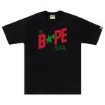 Футболка BAPE Colors Sta Tee, Black - фото