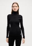 Джемпер Calvin Klein Jeans LABEL ROLL NECK, Black - фото 3