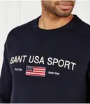 Толстовка Loose fit Gant, синий - фото 4