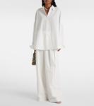 Оверсайз рубашка Dries Van Noten, белый - фото 2