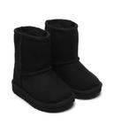 Ботинки детские Ugg зимние замшевые, черный - фото 2