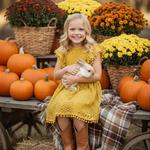 Детское платье с кружевом и помпонами 2Bunnies - фото 4