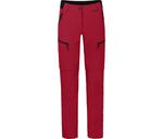 BERGSON Штаны походные прочные, эластичные, красные - фото