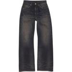 Широкие джинсы Acne Studios, темно-синий - фото