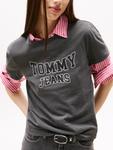 Рубашка Tommy Jeans, Black/Mottled Black - фото 5