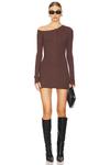 Платье meredith с открытыми плечами All The Ways, коричневый - фото