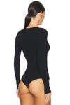 Боди балетное с центральным швом Commando, черный - фото 4