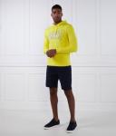 Толстовка мужская Gant с капюшоном и логотипом бренда, желтый - фото 2