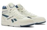 Кроссовки Reebok BB4000 2 Mid 'Vintage Chalk Hoops Blue', белый - фото 2