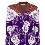 Valentino Фиолетовая женская рубашка - фото 7