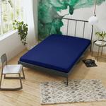 Простынь на подгонке Erwin Müller 431, 100x1x190-200 см, темно-синий - фото 2