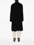 Двубортное нейлоновое пальто ISABEL MARANT, черный - фото 4