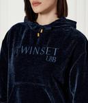 Толстовка Twinset U&B Loose fit, темно-синий - фото 4