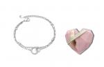 Браслет женский COPI, Interlocking Bracelet + [Love Heart Gift Box] - фото 9
