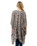 Цветочное кимоно-накидка Marcus Adler, черный - фото 2