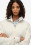 Толстовка Superdry & Co STUDIOS HALF ZIP, Off White/White - фото 3