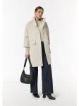 Пальто в цвете 81W7_бежевый comma - фото 5