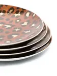 Набор тарелок Leopard L'Objet, золотистый - фото 3