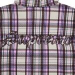 Рубашка Supreme Printed Hooded Flannel Shirt, розовый - фото 3
