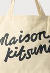 Сумка-шоппер Maison Kitsuné HANDWRITING, Ecru/Off-White - фото 5