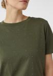 Футболка comma Basic T-shirt, Olivgrün/Olive - фото 3