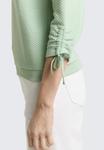 Толстовка TOM TAILOR DENIM SLEEVE DETAIL, Light Matcha Green/Light Green - фото 4