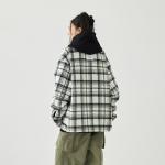 Куртки и Пальто Унисекс GOLFCROSS, Кофейная Клетка - фото 7