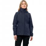 Женский походный дождевик Jack Wolfskin, цвет navyblau/navyblau - фото 3
