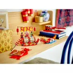 Детский конструктор Lego Holiday Calendar, красный - фото 2