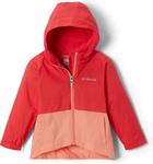 Куртка-дождевик Columbia girls, Red Hibiscus/Coral Reef - фото 4