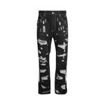 Брюки Who Decides War Amplified Gnarly Denim, Coal - фото