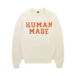 Свитер Human Made Bear Raglan Knit 'White', белый - фото