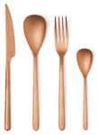 Набор столовых приборов Comas Canada Vintage (24-teilig), медь - фото