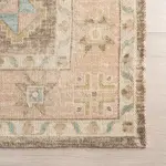Ковер Fawn Medallion Wool and Cotton Area Rug nuLOOM, 152x244 см, коричневый - фото 6