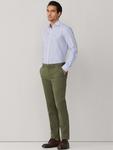 Hackett London Брюки чинос Regular в зеленом цвете - фото 5
