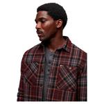 Рубашка Superdry Merchant Quilted, коричневый - фото 4