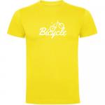 Футболка Kruskis Bicycle, желтый - фото