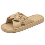 Шлепанцы женские Agsdon, желтый - фото 4