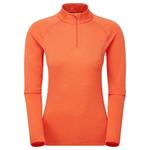 Лонгслив Montane Dart Half Zip, оранжевый - фото 2